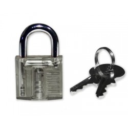 Mini Lacăt Transparent 