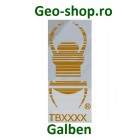 Autocolant, Travelbug, cu codul dvs. de urmărire, 1 Buc