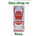 Autocolant, Travelbug, cu codul dvs. de urmărire, 1 Buc