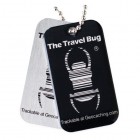 Travel Bug, QR, Negru