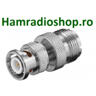 Adaptor, BNC Tată, UHF Mamă,