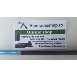 Tub, Termocontractabil, 6.4 mm, RG 58, 1 m, Negru