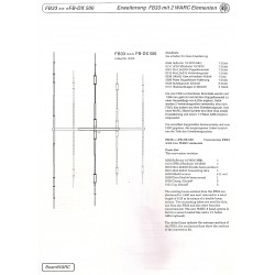 Fritzel, Extesie pentru FB33, la FB-DX-506, 2 Elementi, WARC