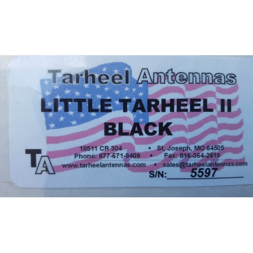 Tarheel Littele 2, 3,5 la 54 MHz