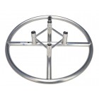 Placă, de bază, Aluminiu, F31, 4 puncte, Rotundă