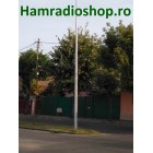 Stâlp, 8,5 m, Oțel, Zincat, 3 mm