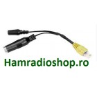 Cablu, Adaptor, Heil, Cască, AD 1YM, Yaesu