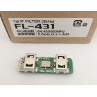 Filtru 1, ICOM, 3 kHz ZF, ( Scurte si 50 MHz )