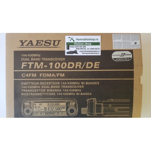 Yaesu, FTM 100 DE, Statie Mobilă, Dual Band, 144/430, C4 FM