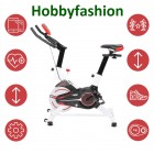 Bicicletă fitness, Hobbyfashion, MS100, Medicinală, Alb