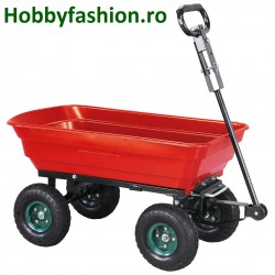 Remorcă, Dumper, cu Basculare, Roșu