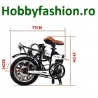 Rich Bit, RT 619, eBike, Bicicletă, electrică, Pliabilă, 250W, Verde