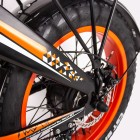 Bicicletă, Electrică, RICH BIT, TOP 016, 48V, 9.6Ah, 500W, Portocaliu