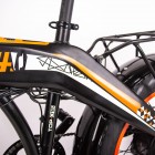Bicicletă, Electrică, RICH BIT, TOP 016, 48V, 9.6Ah, 500W, Portocaliu