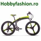Bicicletă, Electrică, RICH BIT, TOP 880, 36V, 9,6Ah, 250 W, Verde