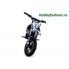 Motoretă, Mini, Cross, Gazelle,  Benzină, 49cc, 2 Timpi, Albastru
