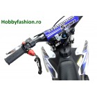 Motoretă, Mini, Cross, Gazelle,  Benzină, 49cc, 2 Timpi, Albastru