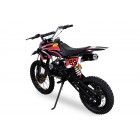 Motoretâ, Cross, Benzină, JC 125cc, 17/14, Negru