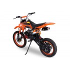 Motoretâ, Cross, Benzină,  JC 125cc, 17/14, Portocaliu