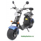 Scuter, eFlux, Chopper Two, 1500 W, 60 V, 20 A, 2 locuri, Albastru Mat
