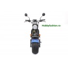 Scuter, eFlux, Chopper Two, 1500 W, 60 V, 20 A, 2 locuri, Albastru Mat