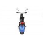 Scuter, eFlux, Chopper Two, 1500 W, 60 V, 20 A, 2 locuri, Albastru Mat