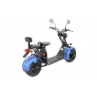 Scuter, eFlux, Chopper Two, 1500 W, 60 V, 20 A, 2 locuri, Albastru Mat