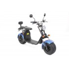 Scuter, eFlux, Chopper Two, 1500 W, 60 V, 20 A, 2 locuri, Albastru Mat