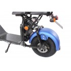 Scuter, eFlux, Chopper Two, 1500 W, 60 V, 20 A, 2 locuri, Albastru Mat