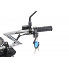 Scuter, eFlux, Chopper Two, 1500 W, 60 V, 20 A, 2 locuri, Albastru Mat