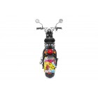 Scuter, eFlux, Chopper Two, 1500 W, 60 V, 20 A, 2 locuri, Galben cu Model