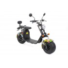 Scuter, eFlux, Chopper Two, 1500 W, 60 V, 20 A, 2 locuri, Galben cu Model