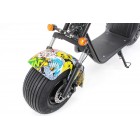 Scuter, eFlux, Chopper Two, 1500 W, 60 V, 20 A, 2 locuri, Galben cu Model