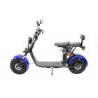 Scuter, eFlux, Chopper Two, 1500 W, 60 V, 20 A, 2 locuri, Negru Albastru