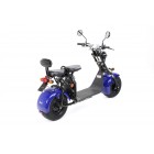 Scuter, eFlux, Chopper Two, 1500 W, 60 V, 20 A, 2 locuri, Negru Albastru