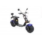 Scuter, eFlux, Chopper Two, 1500 W, 60 V, 20 A, 2 locuri, Negru Albastru