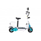 Scuter, eFlux, Street, 40, 800 W, Alb albastru