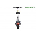 Scuter, eFlux, Freeride, 1000 W, 48 V, cu Far Led, Scaun, Alb