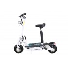Scuter, eFlux, Freeride, 1000 W, 48 V, cu Far Led, Scaun, Alb