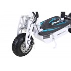 Scuter, eFlux, Freeride, 1000 W, 48 V, cu Far Led, Scaun, Alb