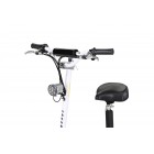 Scuter, eFlux, Freeride, 1000 W, 48 V, cu Far Led, Scaun, Alb