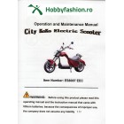 Scuter, eFlux Chopper One, 2000W, 60V, 20A, Maro Matt
