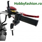 Scuter, eFlux Chopper One, 2000W, 60V, 20A, Roșu Matt