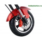 Scuter, eFlux Chopper One, 2000W, 60V, 20A, Roșu Matt