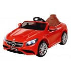 Mercedes, AMG, S63, Mașinuță electrică, Pentru copii, Roșu