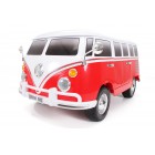 Bus, T1, Samba, Volkswagen, Mașinuță electrică, Roșu Alb