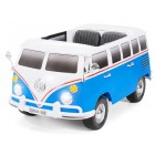 Bus, T1, Samba, Volkswagen, Mașinuță electrică, Albastru Alb
