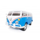 Bus, T1, Samba, Volkswagen, Mașinuță electrică, Albastru Alb