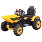 Încîărcător. electric, pentru copii, JS328 C, 2 X 25W, Galben