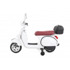 Motoretă, Pentru Copii, Vespa, PX150, 12 V 7 ap, 1 Loc, Alb